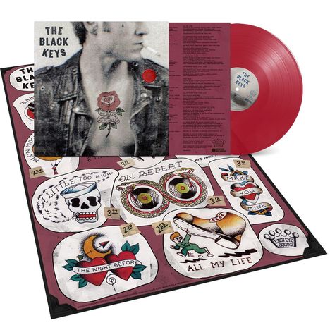 The Black Keys: No Rain, No Flowers (Red Transparent Vinyl), LP
