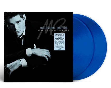 Michael Bublé (geb. 1975): Call Me Irresponsible(Cobalt Blue Vinyl), 2 LPs