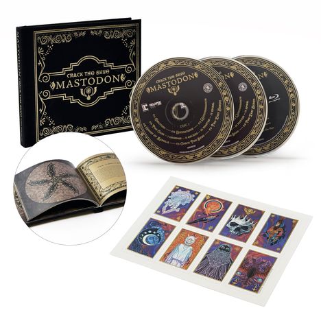 Mastodon: Crack The Skye (15th Anniversary Edition) (Limited Deluxe Edition), 2 CDs und 1 Blu-ray Disc