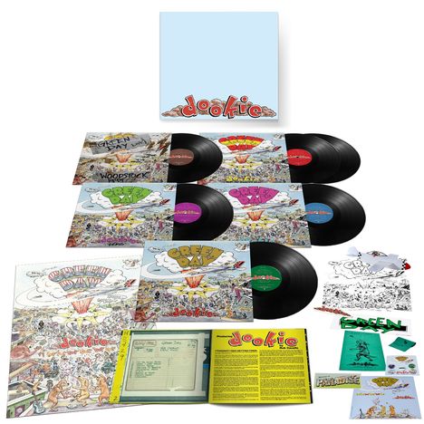 Green Day: Dookie (30th Anniversary Edition) (Limited Numbered Super Deluxe Box Set) (Black Vinyl), 6 LPs