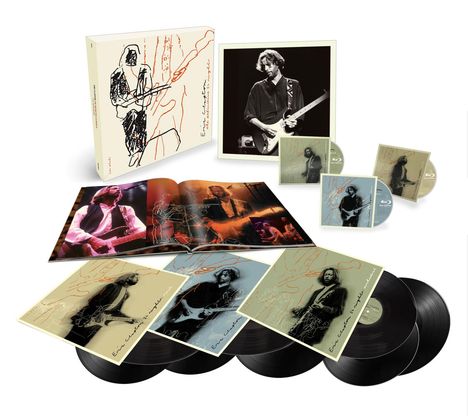 Eric Clapton: The Definitive 24 Nights (Limitiertes Super Deluxe Boxset mit nummerierter Lithographie), 8 LPs und 3 Blu-ray Discs