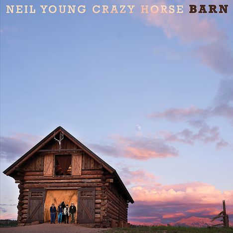 Neil Young: Barn (Limited Numbered Deluxe Edition) (+ 6 Fotokarten), 1 LP, 1 CD und 1 Blu-ray Audio