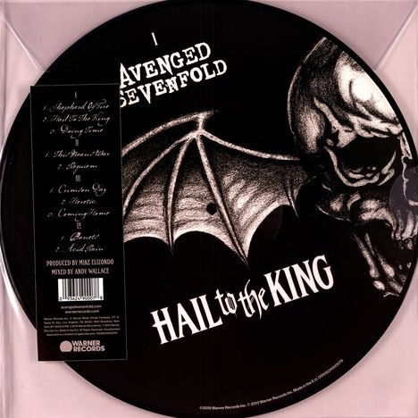 Avenged Sevenfold: Hail To The King (Picture Disc), 2 LPs