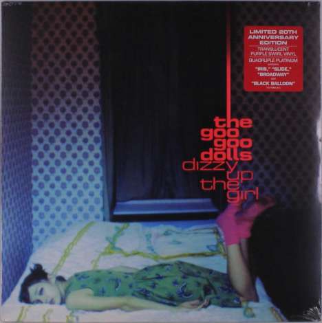 The Goo Goo Dolls: Dizzy Up The Girl ((20th Anniversary) (Limited-Edition) (Translucent Purple Swirl Vinyl), LP