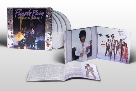 Prince: Purple Rain (O.S.T) (Expanded Deluxe Edition), 3 CDs und 1 DVD