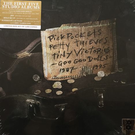 The Goo Goo Dolls: Pickpockets, Petty Thieves And Tiny Victories 1987-1995 (Limited-Edition), 5 LPs