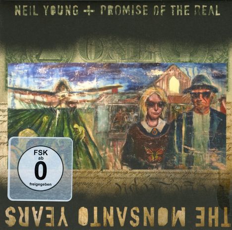 Neil Young: The Monsanto Years (CD + DVD), 1 CD und 1 DVD