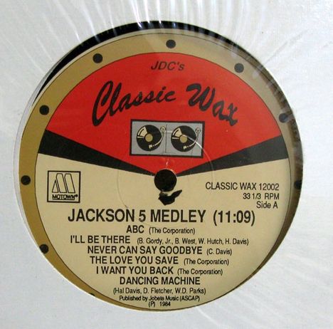 Jackson 5 / Dazz Band / Rick James: Jackson 5 Medley / Let It Whip / Give It To Me Baby /, LP