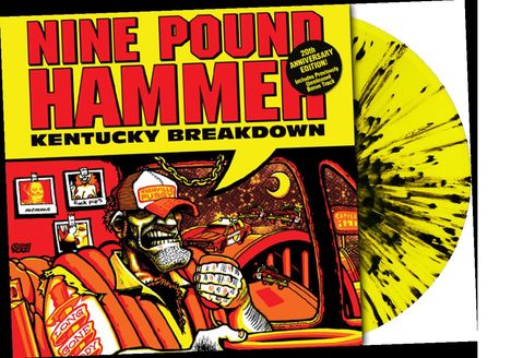 Nine Pound Hammer: Kentucky Breakdown (Limited Indie Edition) (Transparent Yellow w/ Black Splatter Vinyl), LP