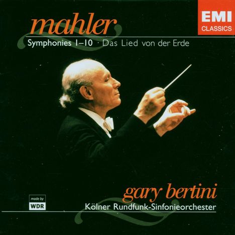 Gustav Mahler (1860-1911): Symphonien Nr.1-10, 11 CDs