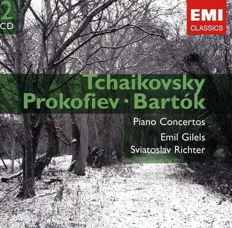 Peter Iljitsch Tschaikowsky (1840-1893): Klavierkonzerte Nr.1-3, 2 CDs