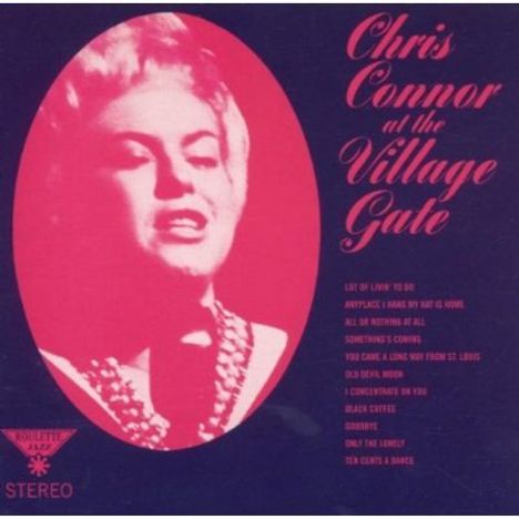 Chris Connor (1927-2009): At The Village Gate, CD