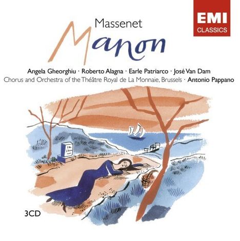 Jules Massenet (1842-1912): Manon, 3 CDs