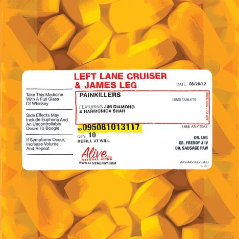 Left Lane Cruiser &amp; James Leg: Painkillers, LP