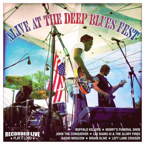 Alive At The Deep Blues Fest 2012, CD