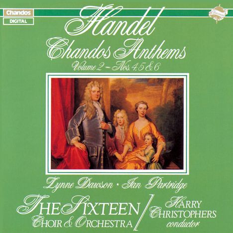 Georg Friedrich Händel (1685-1759): Chandos Anthems Vol.2, CD