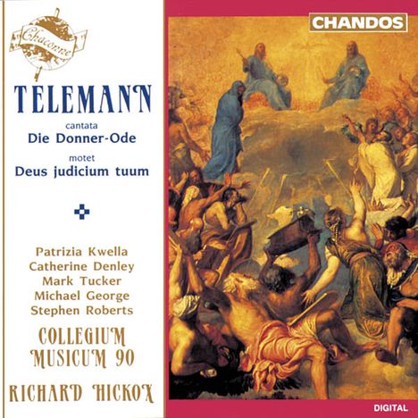 Georg Philipp Telemann (1681-1767): Kantate "Die Donner-Ode", CD