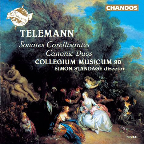 Georg Philipp Telemann (1681-1767): Sonates Corellisantes Nr.1-6, CD