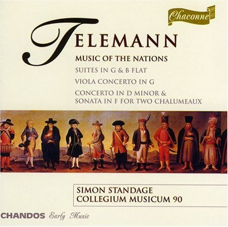 Georg Philipp Telemann (1681-1767): Violakonzert in G, CD