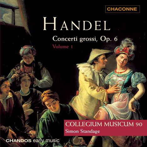 Georg Friedrich Händel (1685-1759): Concerti grossi op.6 Nr.1-5, CD