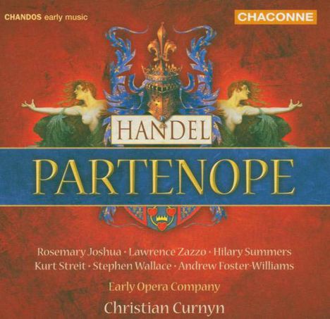Georg Friedrich Händel (1685-1759): Partenope, 3 CDs