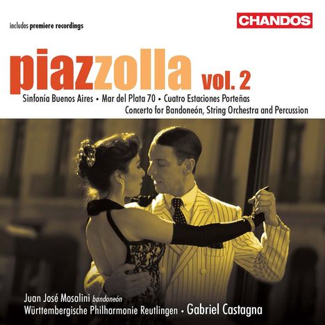 Astor Piazzolla (1921-1992): Symphonische Werke Vol.2, CD