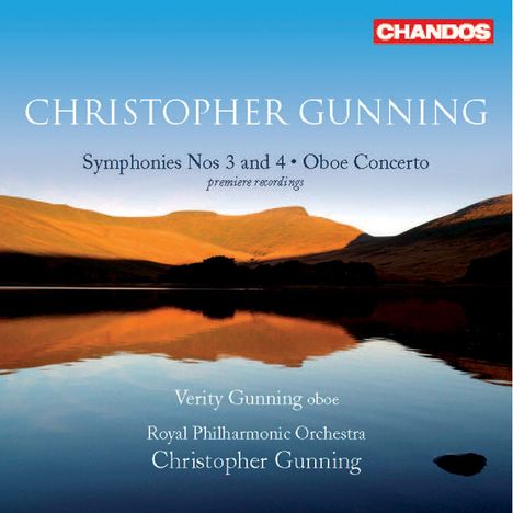 Christopher Gunning (geb. 1944): Symphonien Nr.3 &amp; 4, CD