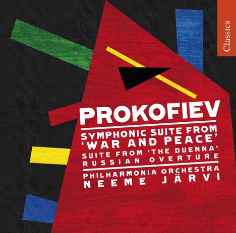 Serge Prokofieff (1891-1953): Krieg &amp; Frieden - Suite, CD