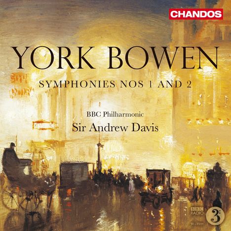 York Bowen (1884-1961): Symphonien Nr.1 &amp; 2, CD
