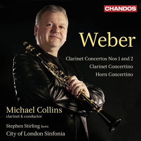 Carl Maria von Weber (1786-1826): Klarinettenkonzerte Nr.1 &amp; 2, CD