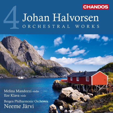 Johan Halvorsen (1864-1935): Orchesterwerke Vol.4, CD