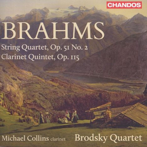 Johannes Brahms (1833-1897): Streichquartett Nr.2, CD