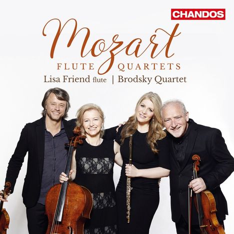 Wolfgang Amadeus Mozart (1756-1791): Flötenquartette Nr.1-4, CD
