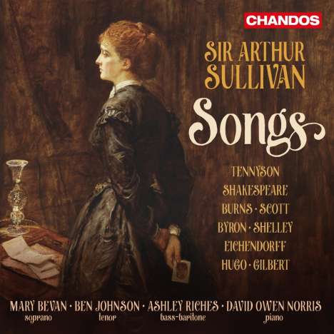 Arthur Sullivan (1842-1900): Lieder, 2 CDs