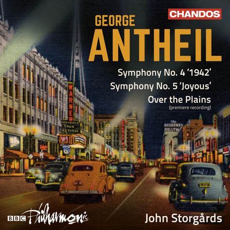 George Antheil (1900-1959): Symphonien Nr.4 &amp; 5, CD