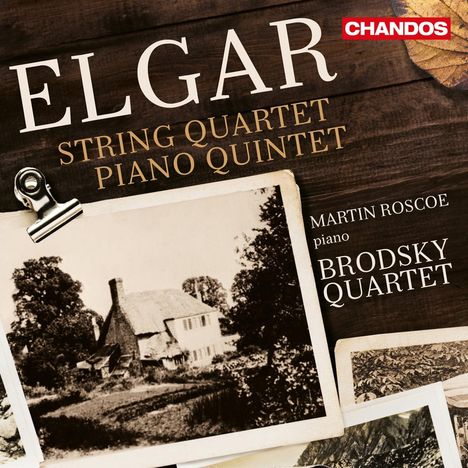 Edward Elgar (1857-1934): Streichquartett op.83, CD