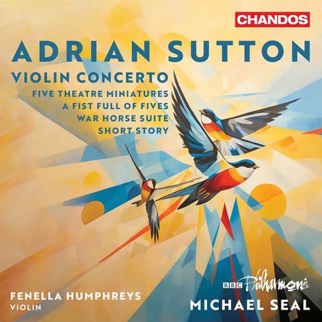 Adrian Sutton (geb. 1967): Violinkonzert, CD