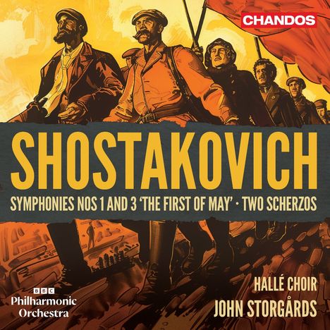 Dmitri Schostakowitsch (1906-1975): Symphonien Nr.1 & 3, CD