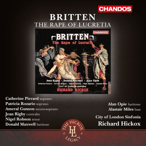 Benjamin Britten (1913-1976): The Rape of Lucretia, 2 CDs