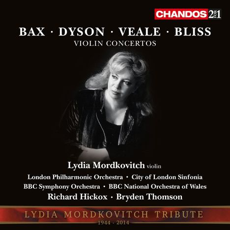 Lydia Mordkovitch - Violin Concertos, 2 CDs