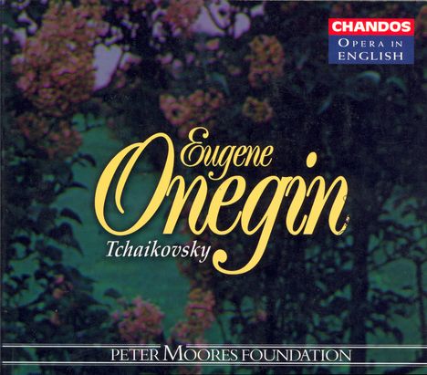 Peter Iljitsch Tschaikowsky (1840-1893): Eugen Onegin (in engl.Spr.), 2 CDs