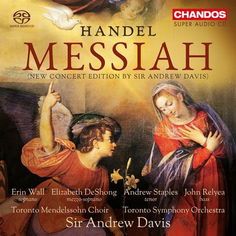 Georg Friedrich Händel (1685-1759): Der Messias, 2 Super Audio CDs