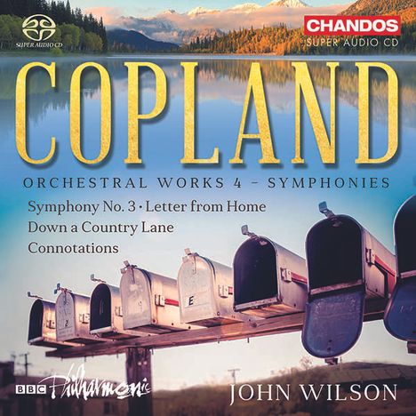 Aaron Copland (1900-1990): Orchesterwerke Vol.4 - Symphonien, Super Audio CD