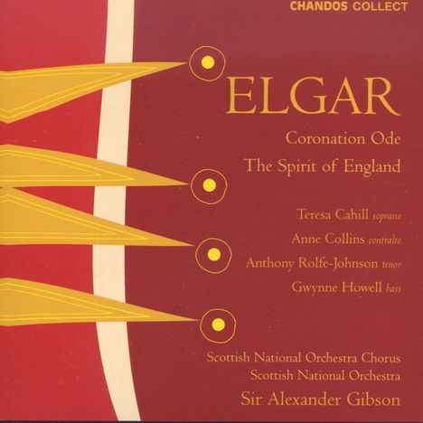 Edward Elgar (1857-1934): The Spirit of England op.80, CD