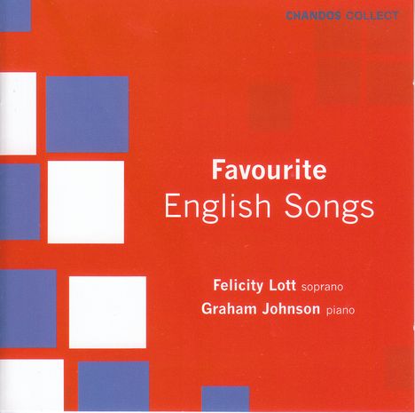Felicity Lott - Favourite English Songs, CD