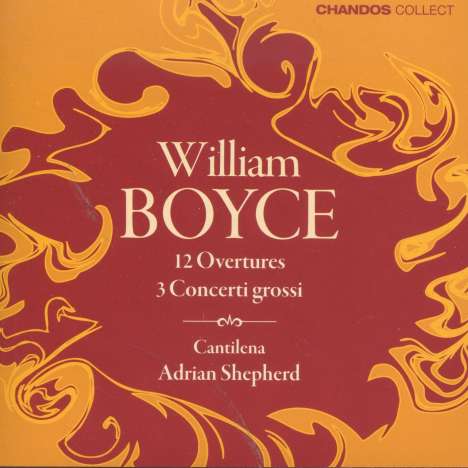 William Boyce (1711-1779): Ouvertüren Nr.1-12, 2 CDs
