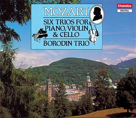 Wolfgang Amadeus Mozart (1756-1791): Klaviertrios Nr.1-5, 2 CDs