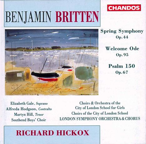Benjamin Britten (1913-1976): Spring Symphony op.44, CD