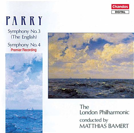 Hubert Parry (1848-1918): Symphonien Nr.3 & 4, CD