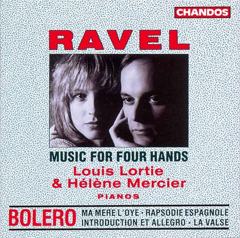 Maurice Ravel (1875-1937): Klavierwerke zu 4 Händen, CD